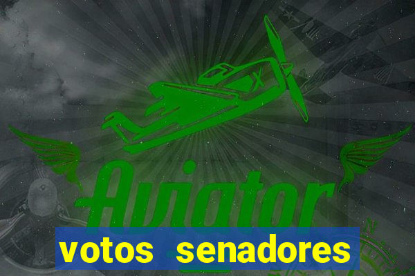 votos senadores impeachment alexandre de moraes